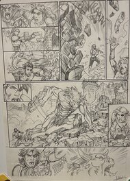 Christophe Alliel - Kookaburra Universe - Planche originale