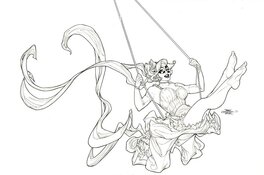 Terry Dodson - Phaedra Phantom - Original Illustration