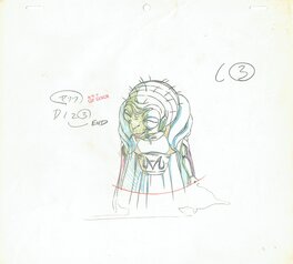 Akira Toriyama - Dragon Ball Z - Babidi - Original art