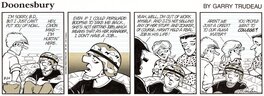 Garry Trudeau - Doonesbury August 24, 1991 - Planche originale