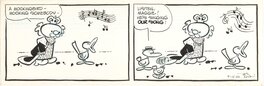 Jack Kent - King Aroo daily 1962 - Planche originale
