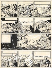 Bob De Moor - Cori le Moussailon - Cap sur l'Or  pl. 33 - Planche originale