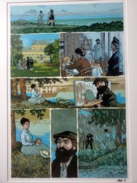 Efa - MONET, NOMADE DE LA LUMIERE  couleur directe - Comic Strip