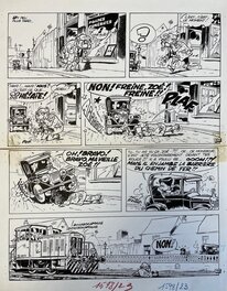 Comic Strip - Sophie - Planche 16 de "qui fait peur à Zoé"