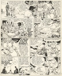 Jean Giraud - Blueberry : Le hors la loi - Planche originale 36 - Comic Strip