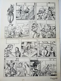 Fred & Liliane Funcken - planche originale  ??? - Comic Strip