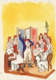 Jacques Tardi - Marseillaise Marseillaises - Illustration originale de couverture - Couverture originale