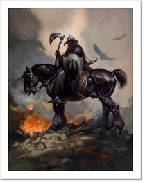 Death Dealer I de Frank Frazetta (1973) Death Dealer I de Frank Frazetta (1973)