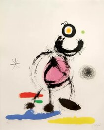 Joan Miró, Oiseau migrateur, 1970
