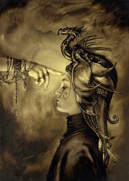 Ciruelo Cabral - Iniciation - Illustration originale