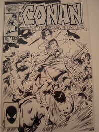 John Buscema - Conan THE BARBARIAN - Couverture originale