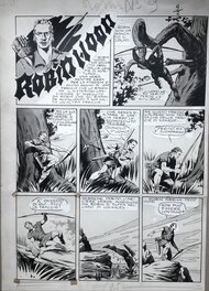 Bertrand Charlas - Robin des Bois 9, planche n°2 - Comic Strip
