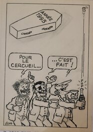 Et enterrent 1993 ... encre de Chine, Jicka Et enterrent 1993 ... encre de Chine, Jicka