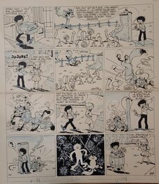 Marcel Gotlib - Nanar, Jujube et Piette (1963) - Planche originale