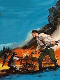 Antonio Parras - Antonio Parras, couverture originale, "Editions J'ai Lu, Partisans d'Ukraine, Opérations contre la Wehrmacht". - Comic Strip