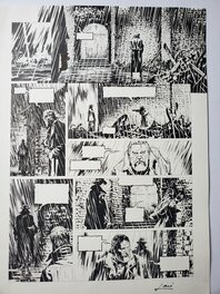 Laci - SHERLOCK HOLMES & LES VOYAGEURS DU TEMPS T1 LA TRAME - Planche originale