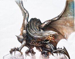 Juan Giménez - Moi Dragon, Tome 1 - Couverture originale