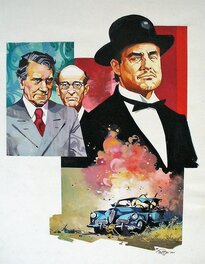 Ferdinando Tacconi - Le Parrain (The Godfather) - Original Illustration