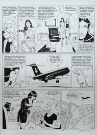 Philippe Berthet - Pin-Up - Tome 7 - Las Vegas - Planche originale