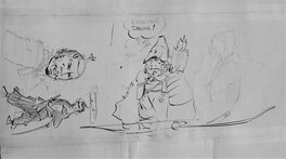 Dessins au dos de la planche Dessins au dos de la planche