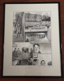 Planche actuellement encadrée. Planche actuellement encadrée.