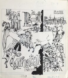 Noël Gloesner - Le Roi de Carnaval - Couverture originale