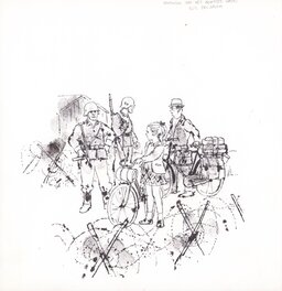 Jan Wesseling - Jan Wesseling | 1989 | Zoiets vergeet je nooit: Kinderen van het achtste woud - Illustration originale