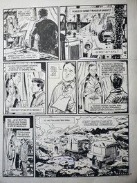 Arnaud Poitevin - Le MARIN, L'ACTRICE ET LA CROISIERE JAUNE planche originale n°17 - Planche originale