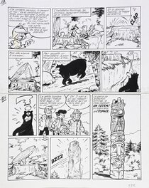 Gos - Le Scrameustache, Le Totem de l'Espace - Comic Strip