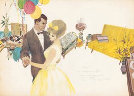 Jan Wesseling - Jan Wesseling | 1963 | Rosita 23: Kom alsjeblieft op ons feest - Illustration originale