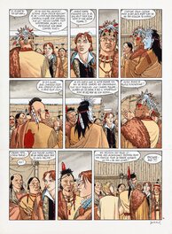 André Juillard - Les 7 vies de l'épervier - Plume aux vents - Comic Strip
