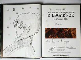 Dédicace + signature Dédicace + signature