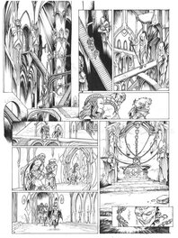 Stéphane Bileau - Elfes tome 28 - page 18 - Planche originale