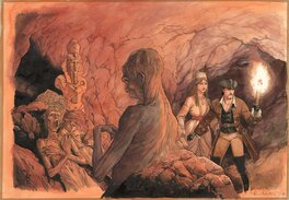 Luigi Critone - Couverture de Scorpion - Original Cover