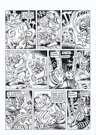 Jean-Christophe Menu - Donjon Monsters #2 Le Géant qui pleure - Planche originale