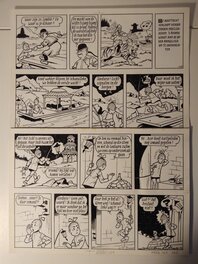 Willy Vandersteen - L'oiseau blanc - page 31 - Planche originale