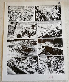 Alain Brisant / S.O.S. Bagarreur - Planche originale