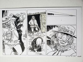 Vincent Wagner - WILD RIVER   T1 LE RAID   strip original - Planche originale