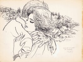 Jan Wesseling - Jan Wesseling & Thé Tjong-Khing (KhiWes) | 1960 | Rosita 47: Doe wat je hart je ingeeft (slot) - Original Illustration