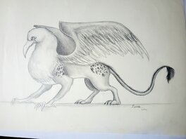 Ryrah - LA GRIFFONNE - Original Illustration