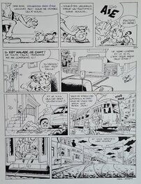 Péral - Billy the Cat - Planche originale