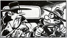 Berck - Sammy - Nuit blanche pour les gorilles - page 28 - planche originale - comic art 3