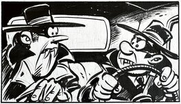 Berck - Sammy - Nuit blanche pour les gorilles - page 28 - planche originale - comic art 3 Berck - Sammy - Nuit blanche pour les gorilles - page 28 - planche originale - comic art 3