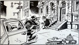 Berck - Sammy - Nuit blanche pour les gorilles - page 28 - planche originale - comic art 7