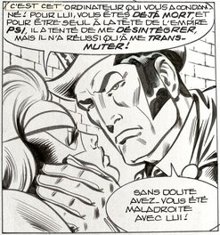 Jean-Yves Mitton Mikros Titans no 60 page 35 planche originale e1 Jean-Yves Mitton Mikros Titans no 60 page 35 planche originale e1