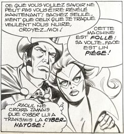 Jean-Yves Mitton Mikros Titans no 60 page 35 planche originale g1