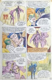 Jean-Yves Mitton Mikros Titans no 60 page 35 planche originale l1 Jean-Yves Mitton Mikros Titans no 60 page 35 planche originale l1