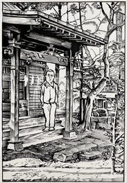 Shigeru Mizuki - Case découpée - Planche originale