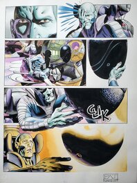 Planche originale - FOURMI BLANCHE T1 DU FOND DES ABYSSES couleur directe