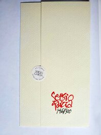 Ex-Libris signé : sergio garcie et numéroté 146/300 offset SCHLIRF BOOK